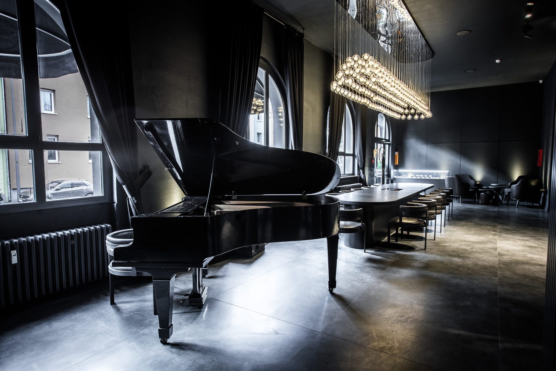 Black Hotel - Lobby Piano